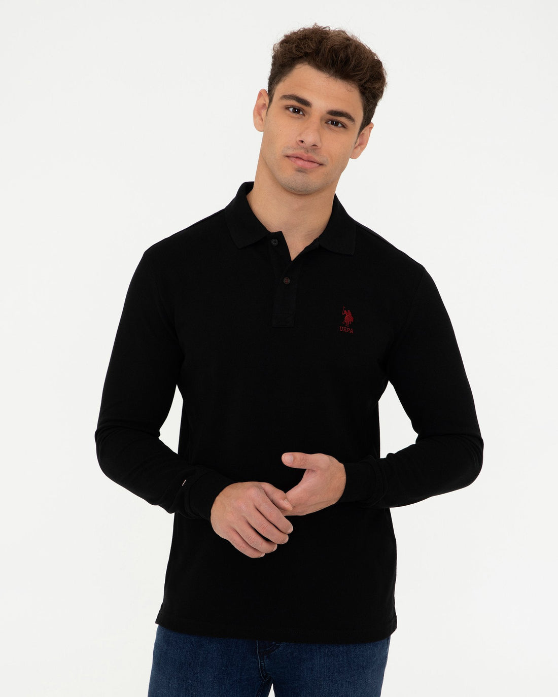 Black Sweat Shirt U.S. Polo Assn.