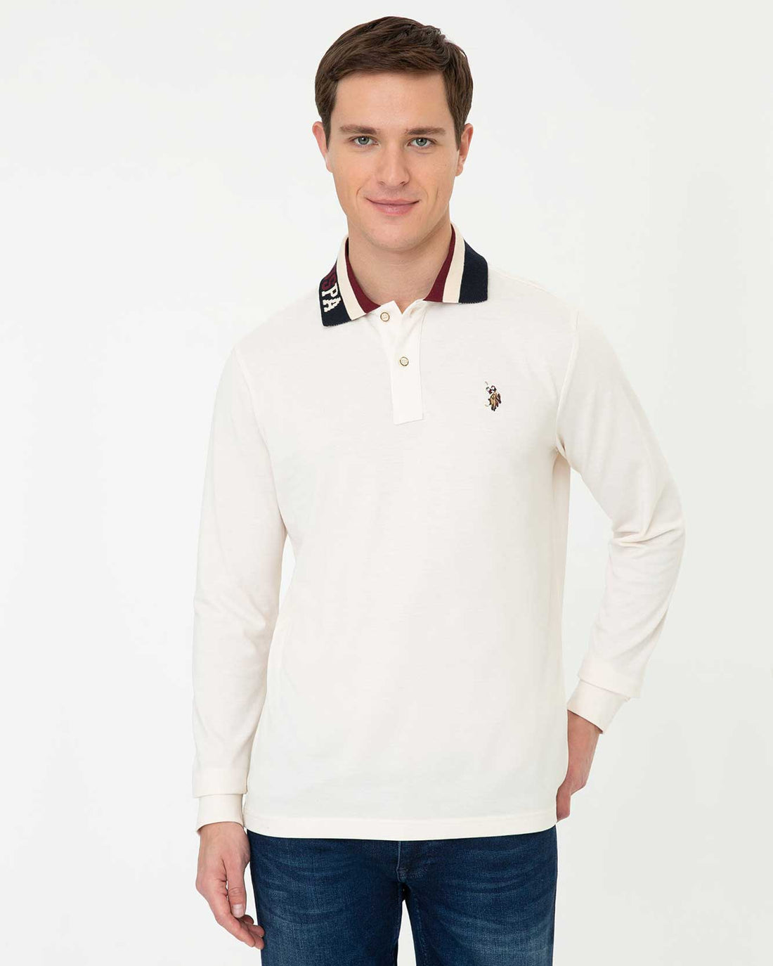 Beige Sweat Shirt U.S. Polo Assn.