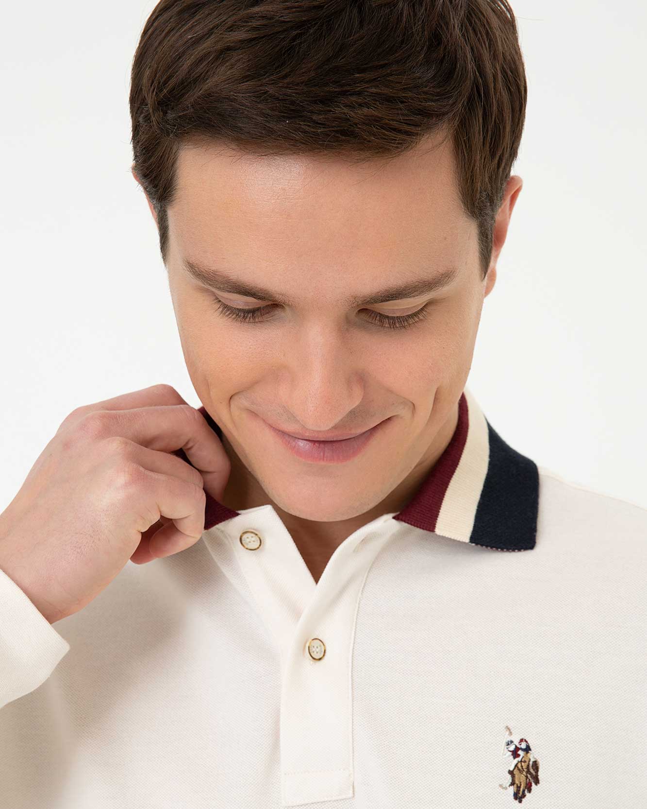 Beige Sweat Shirt U.S. Polo Assn.