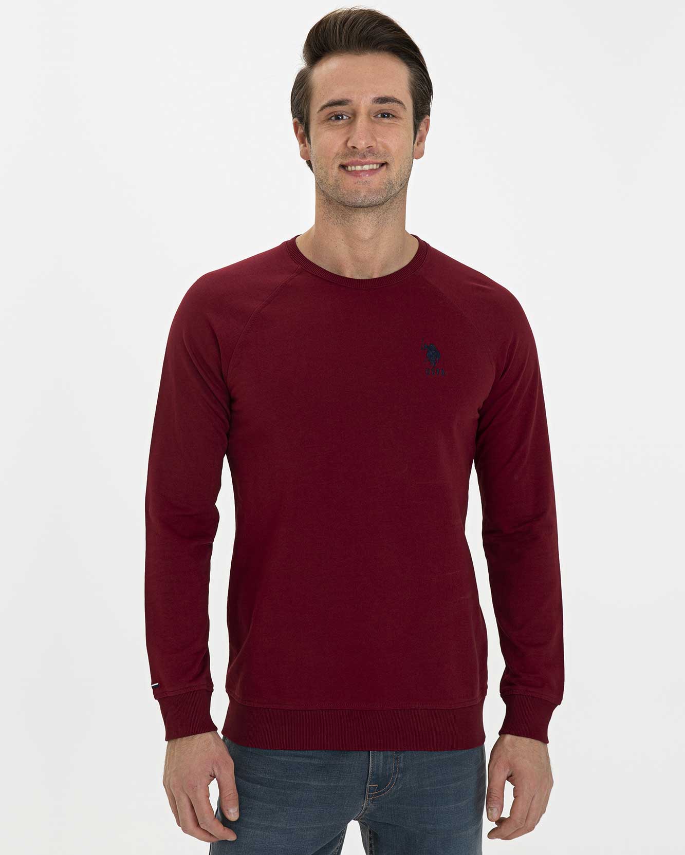 Red Sweat Shirt U.S. Polo Assn.