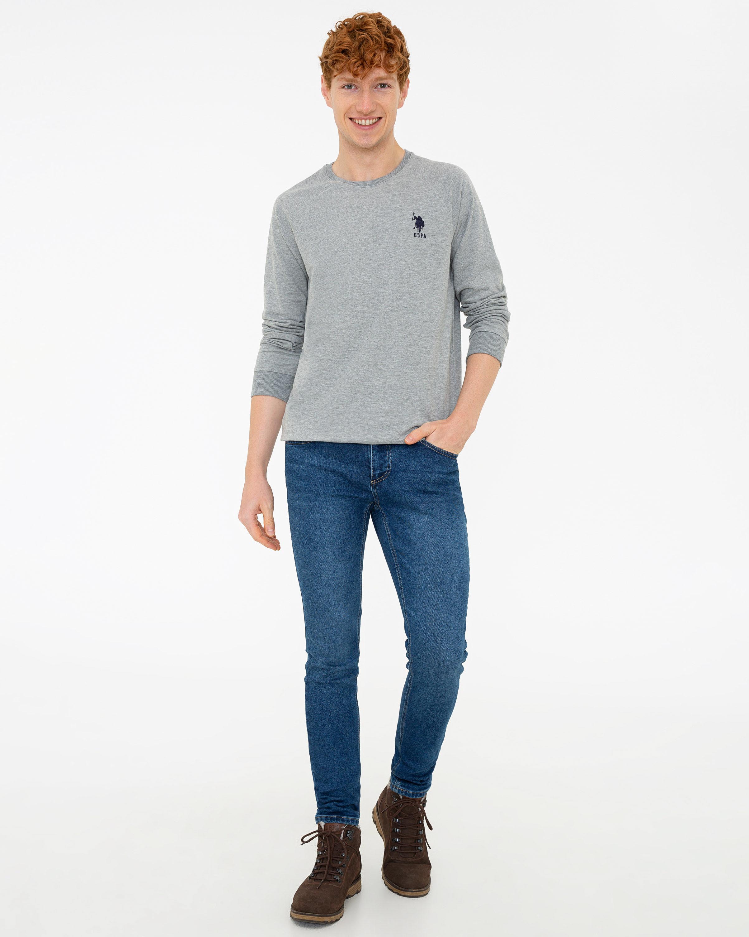 Light Grey Sweat Shirt U.S. Polo Assn.