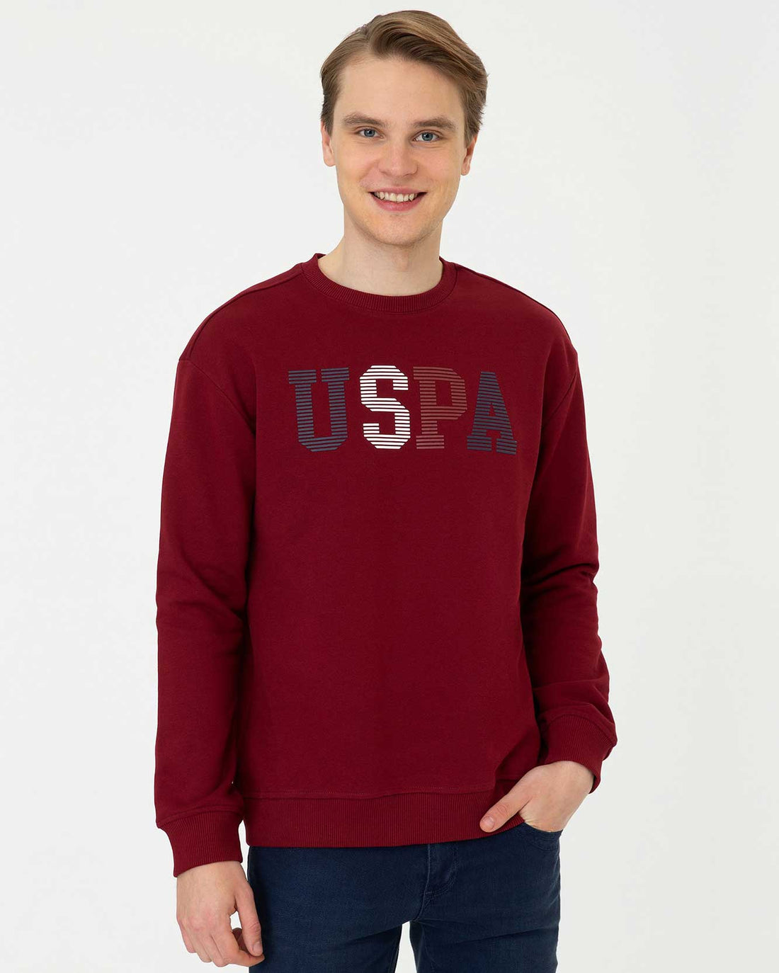 Red Sweat Shirt U.S. Polo Assn.