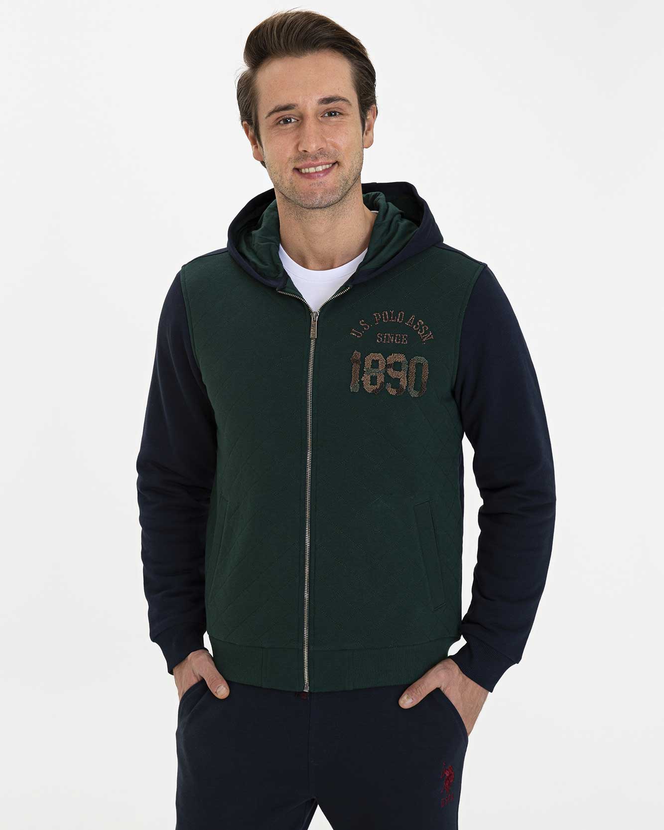 Green Cardigan U.S. Polo Assn.