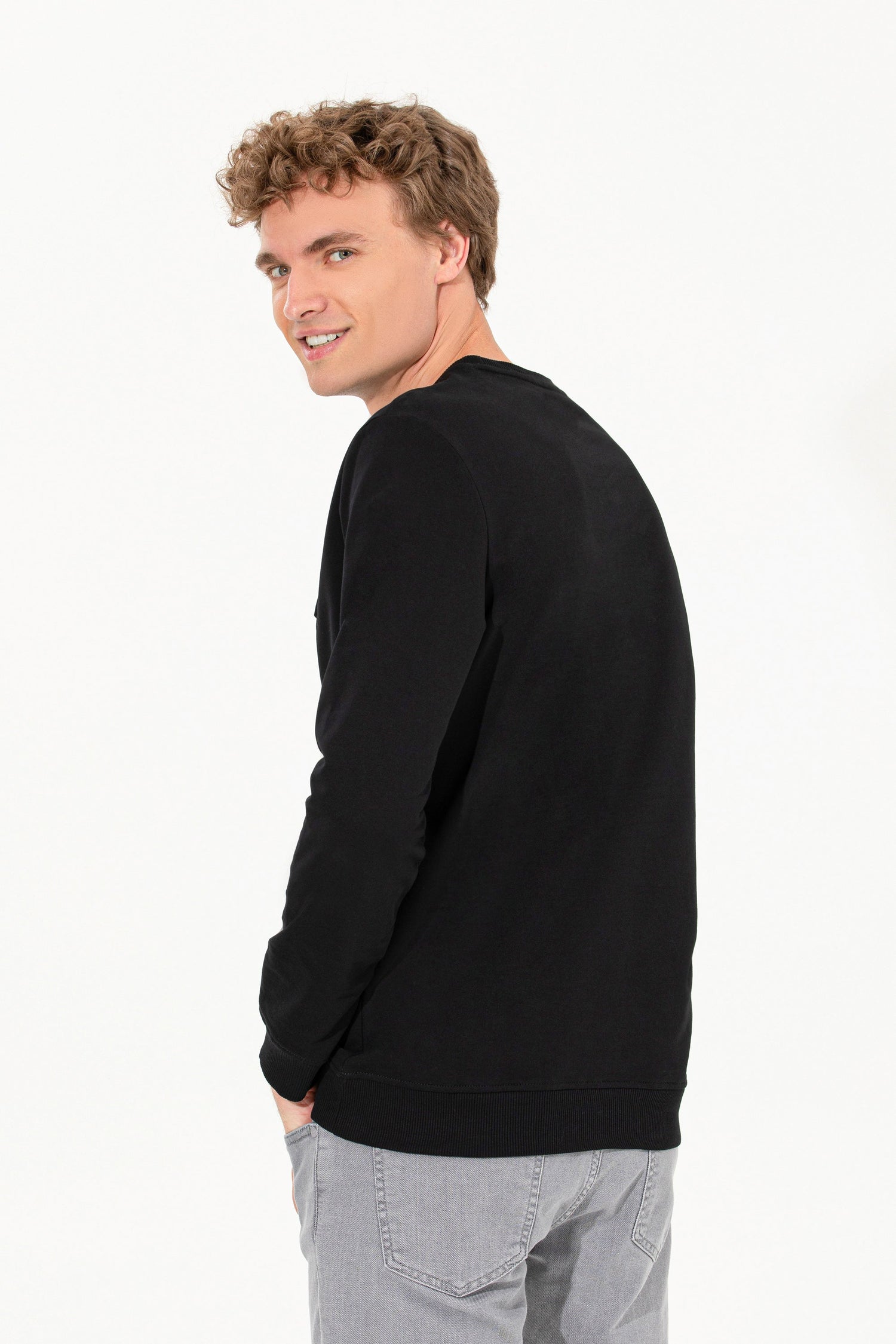 Black Sweat Shirt U.S. Polo Assn.