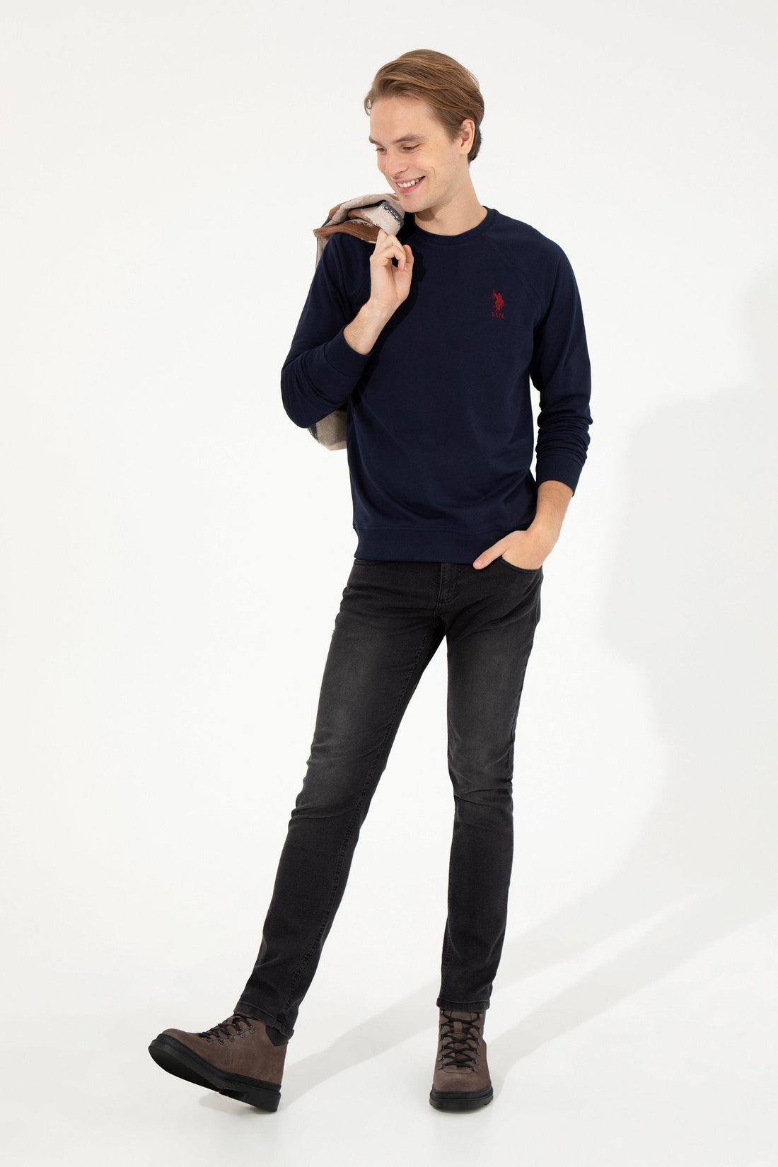Dark Blue Sweat Shirt U.S. Polo Assn.