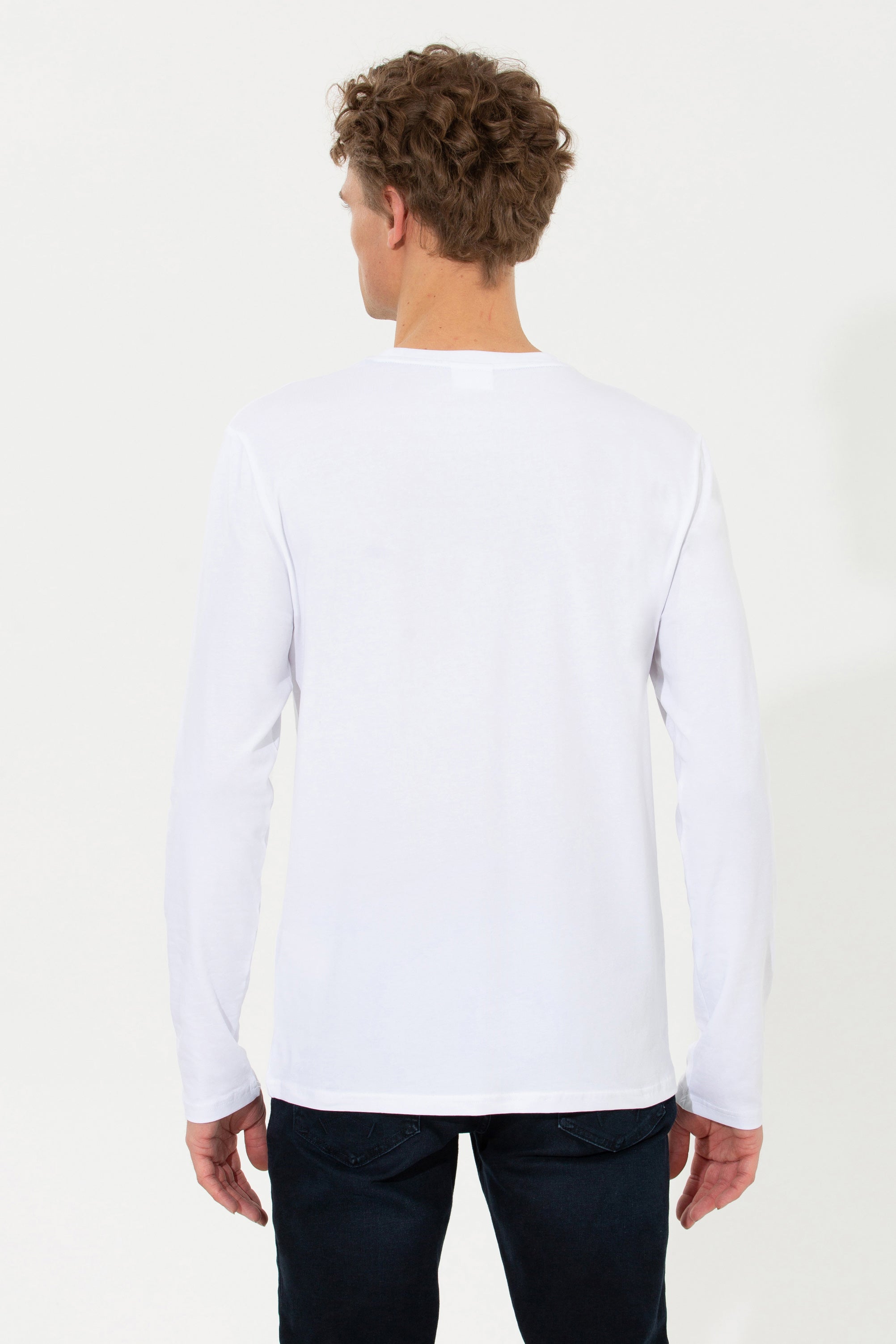 White Sweat Shirt U.S. Polo Assn.