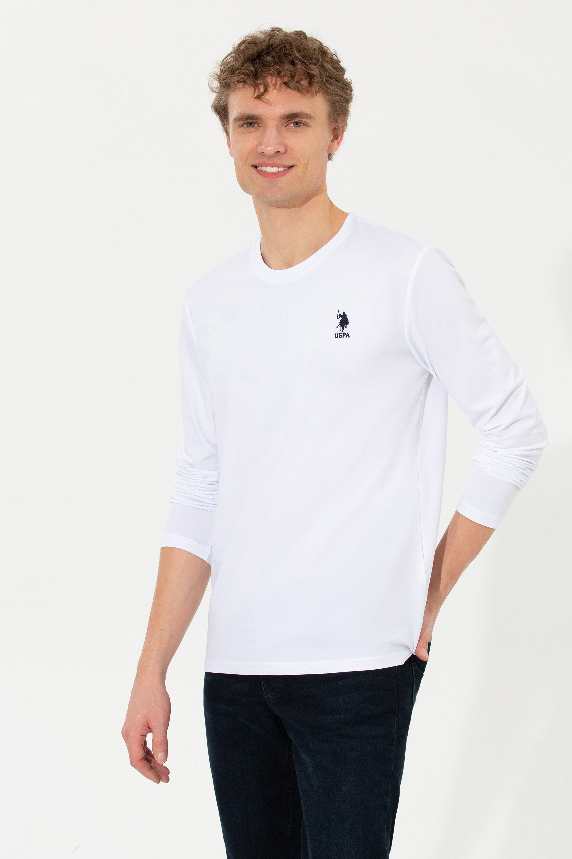 White Sweat Shirt U.S. Polo Assn.