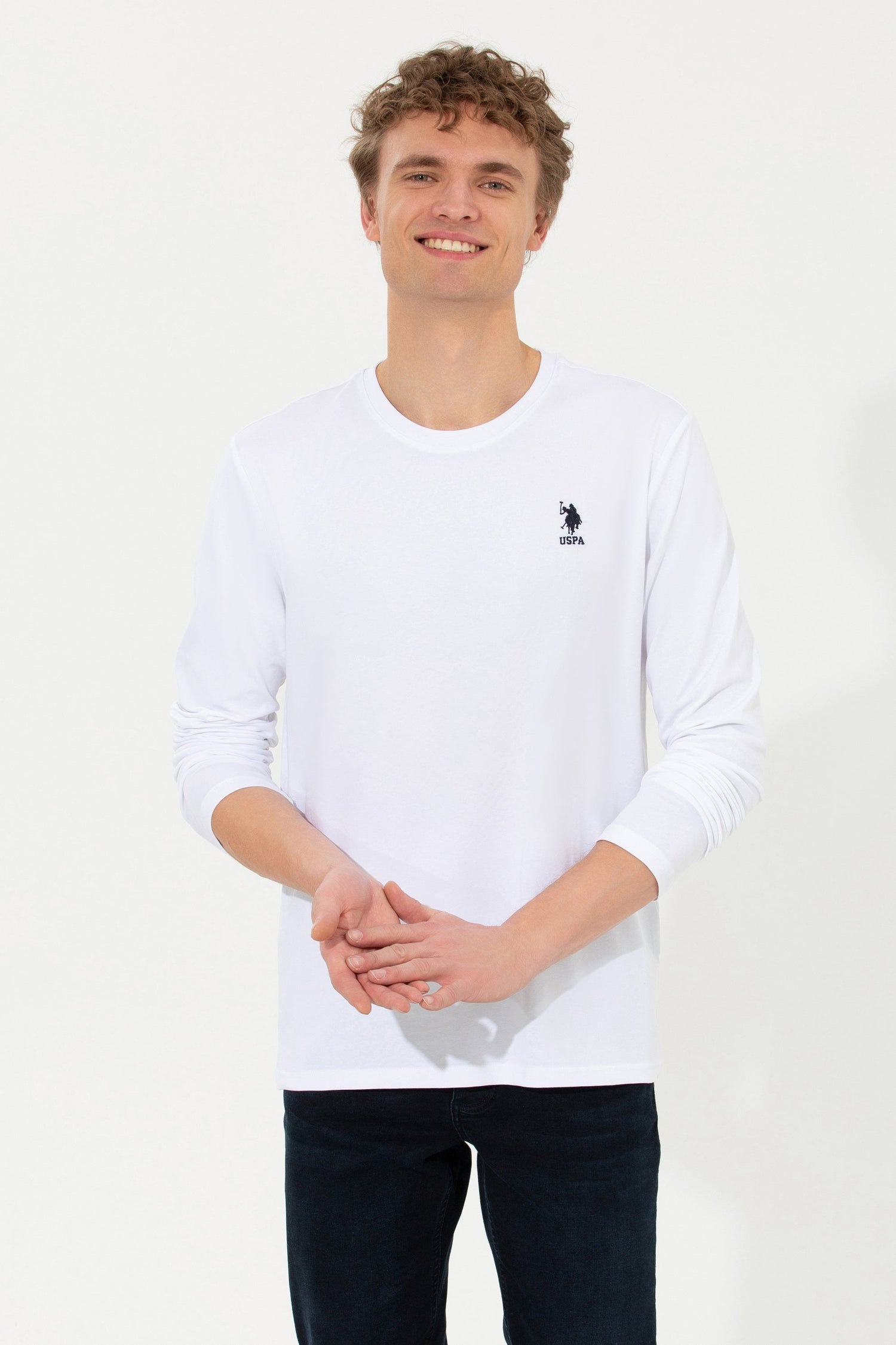 White Sweat Shirt U.S. Polo Assn.