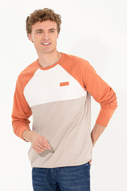 Beige Sweat Shirt U.S. Polo Assn.
