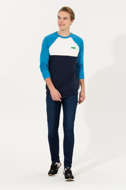 Mid Blue Sweat Shirt U.S. Polo Assn.