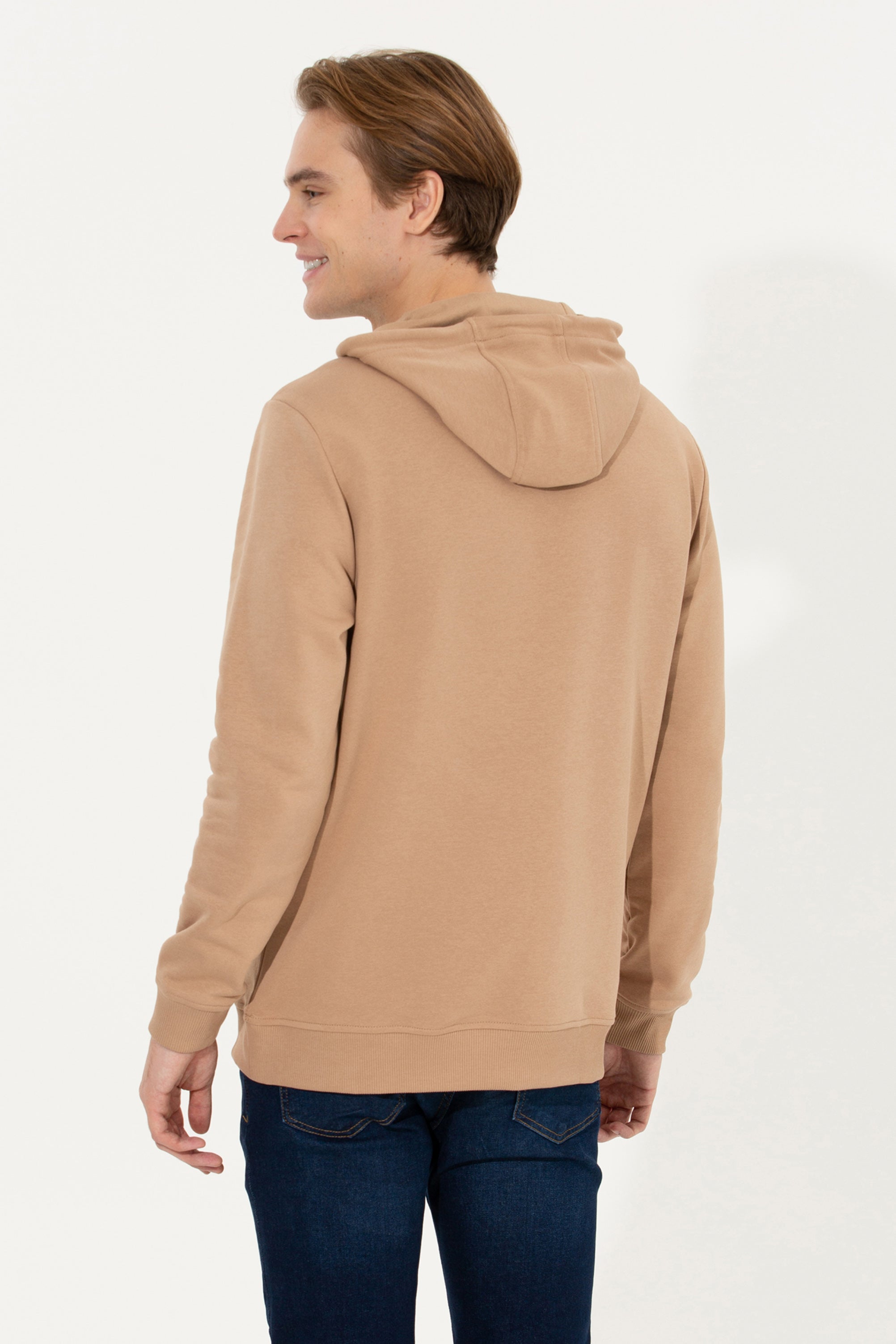 Beige Sweat Shirt U.S. Polo Assn.