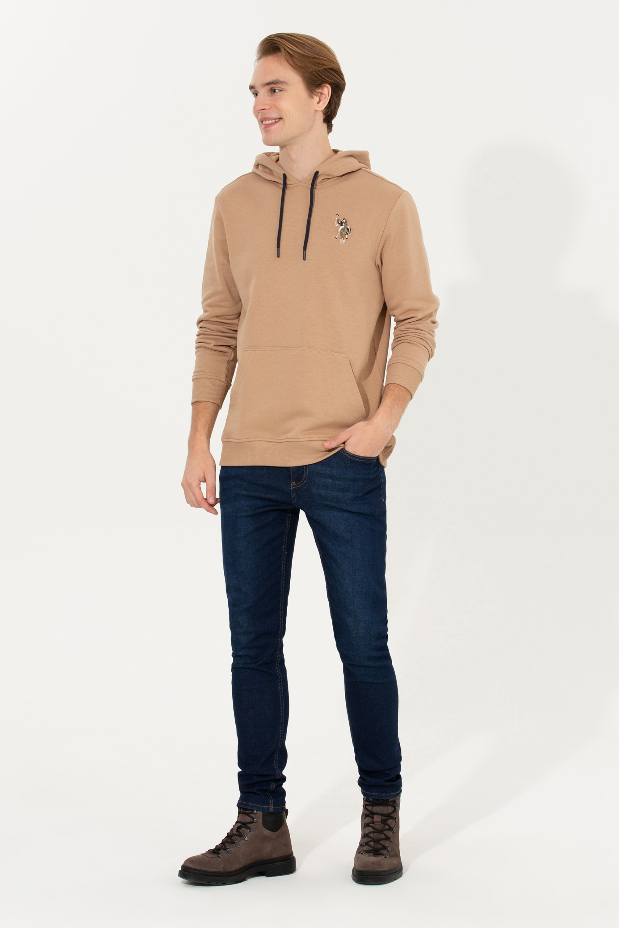 Beige Sweat Shirt U.S. Polo Assn.