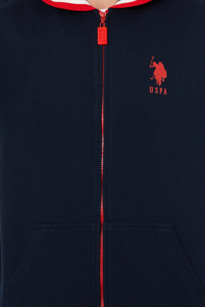 Dark Blue Woven Cardigan U.S. Polo Assn.