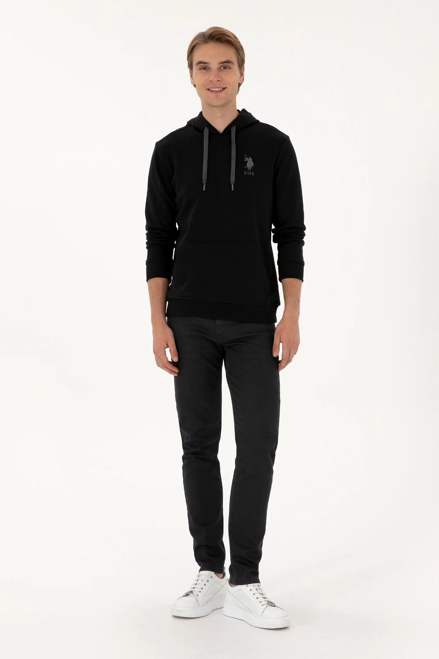 U.S. Polo Assn._Black_Black Hoodie_G081SZ0820 2225794_VR046_04