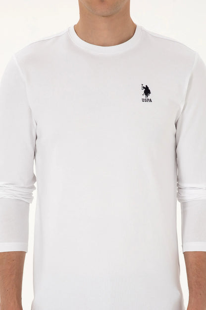 U.S. Polo Assn._White_White Sweat Shirt_G081SZ0820 2226386_VR013_06