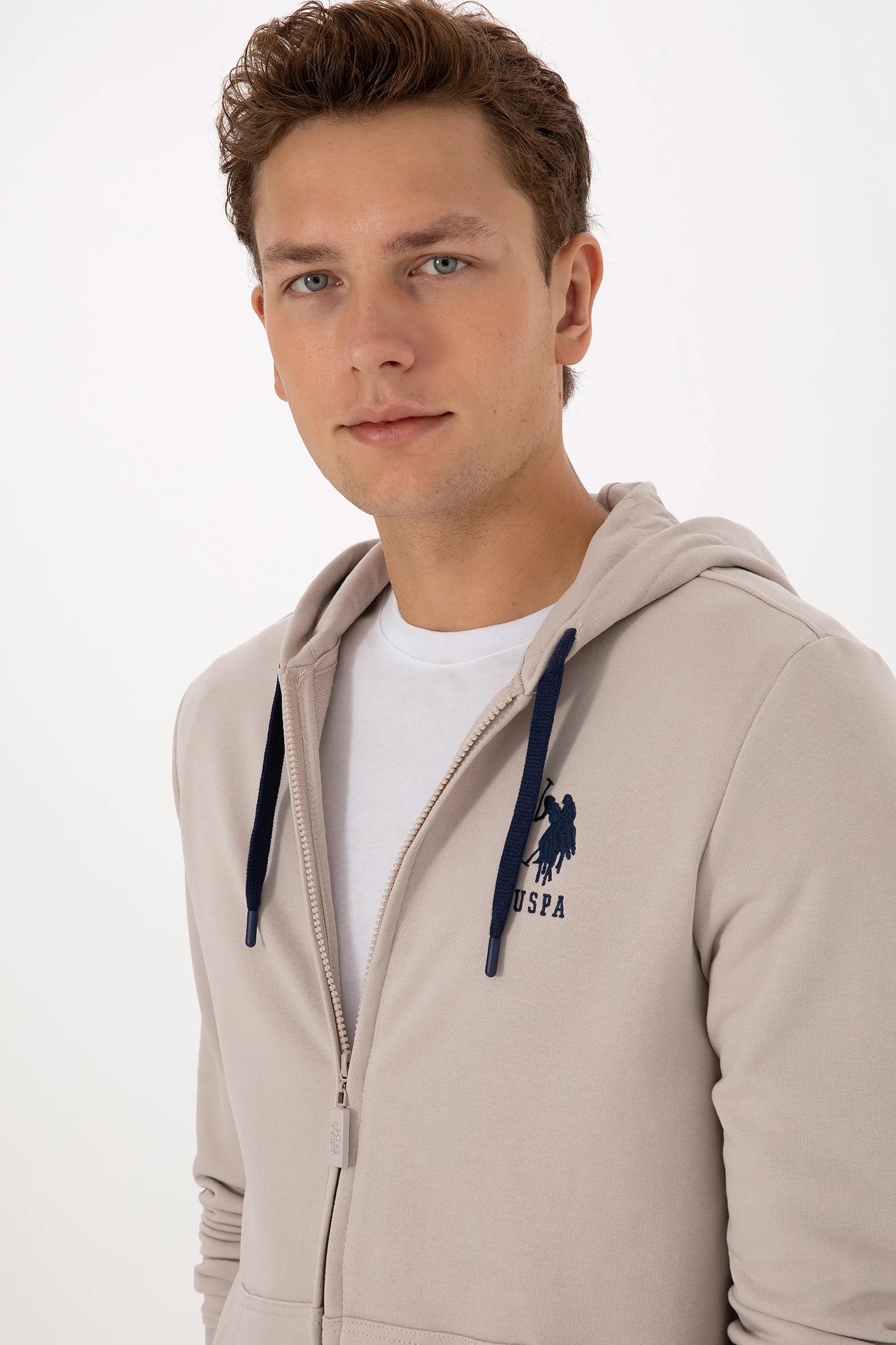 U.S. Polo Assn._Stone_Stone Hoodie_G081SZ0820 2226461_VR049_02