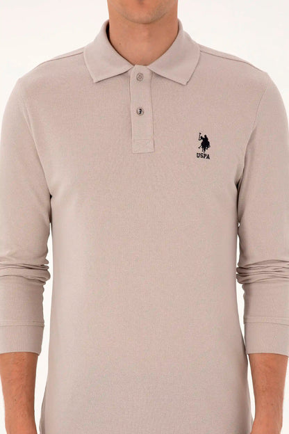 U.S. Polo Assn._Stone_Stone Polo Shirt_G081SZ0820 2226497_VR049_06