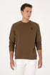 U.S. Polo Assn._Khaki_Khaki Sweatshirt With Logo_G081SZ0820 2231755_VR027_01
