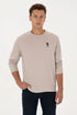 U.S. Polo Assn._Stone_Stone Sweat Shirt_G081SZ0820 2231755_VR049_01