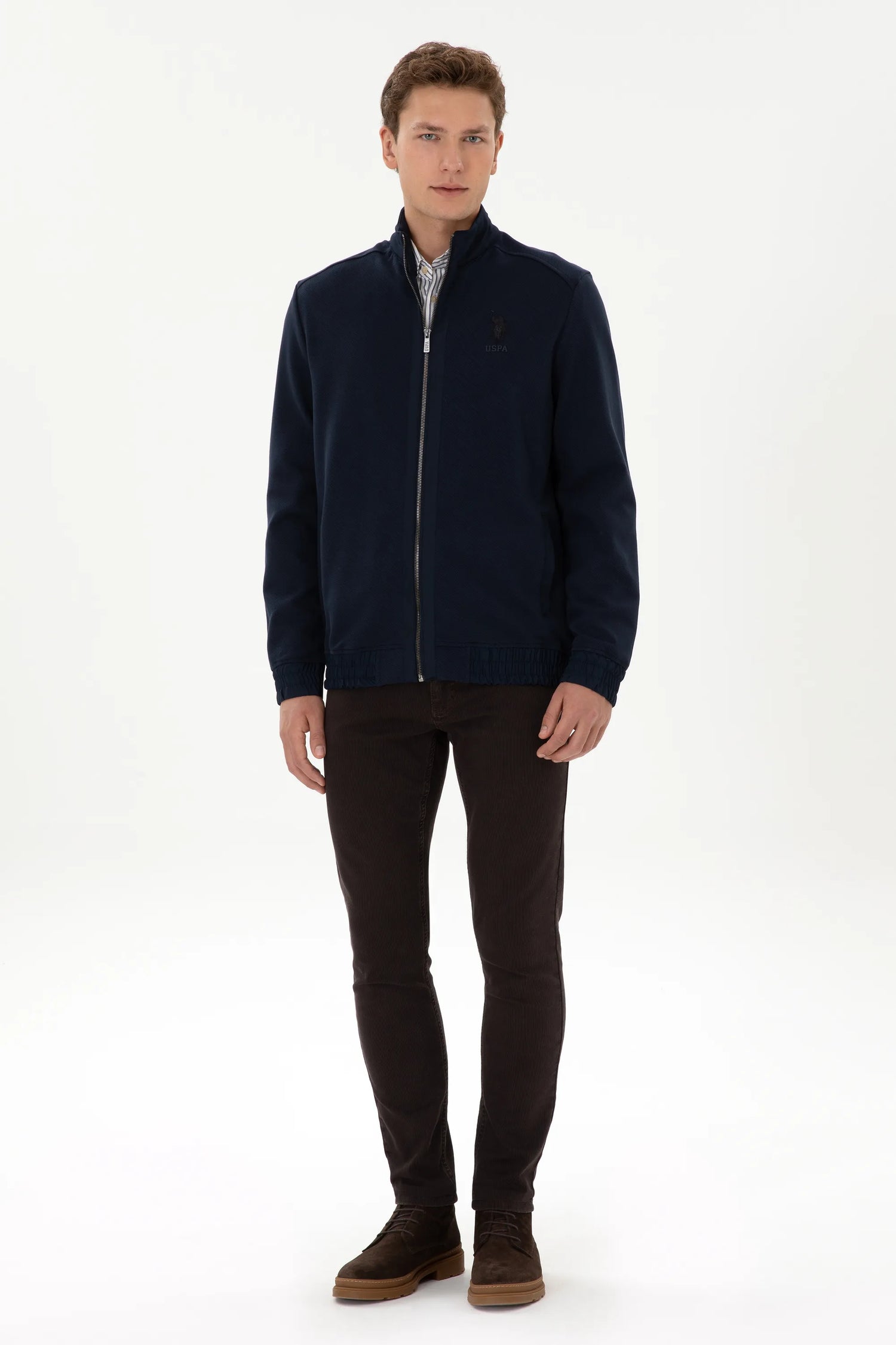 U.S. Polo Assn._Navy_Navy Knitting Cardigan_G081SZ0820 2246035_VR033_04