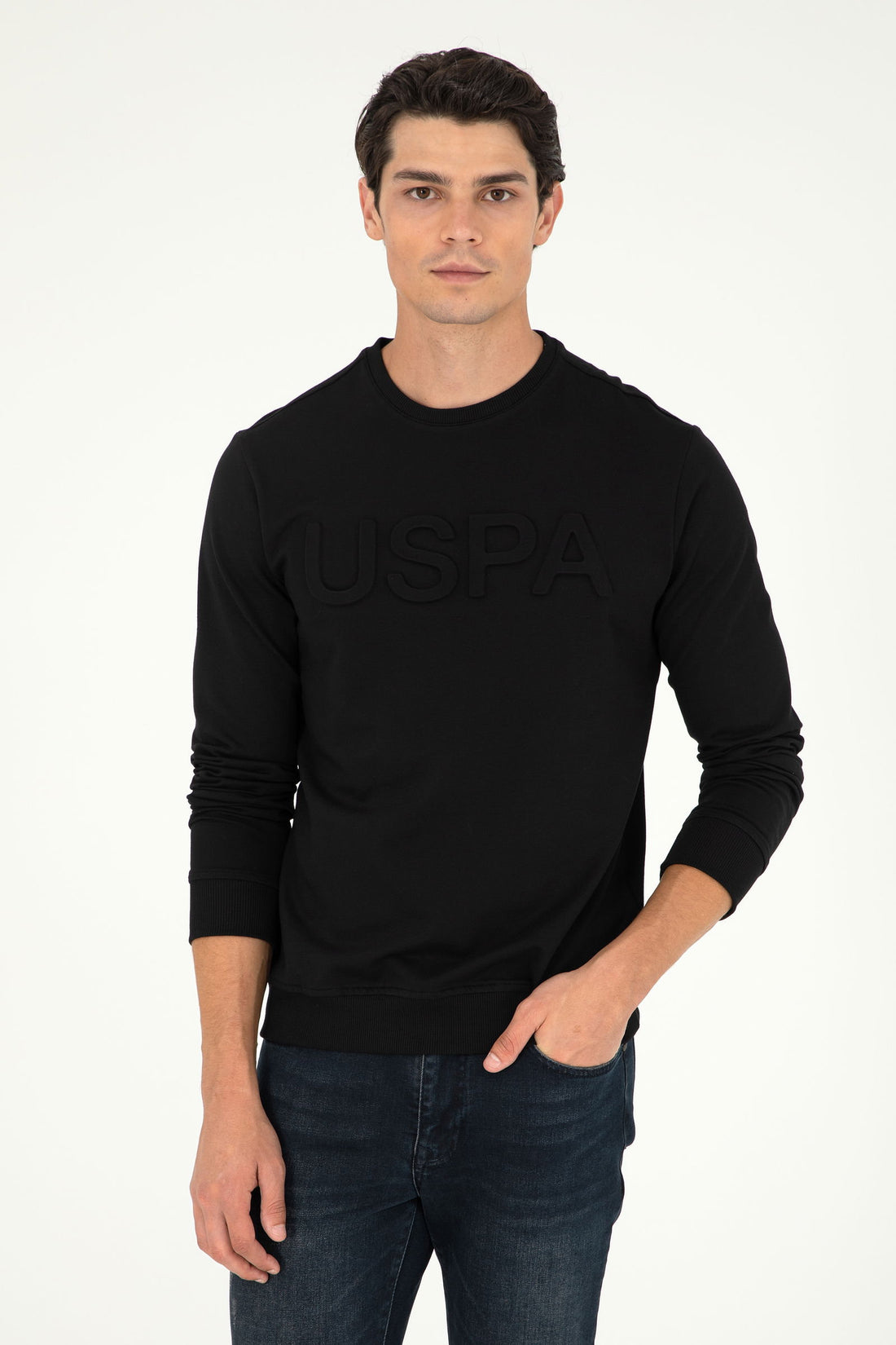 Black Long Sleeve T-Shirt_G081SZ0820 1926931_VR046_01