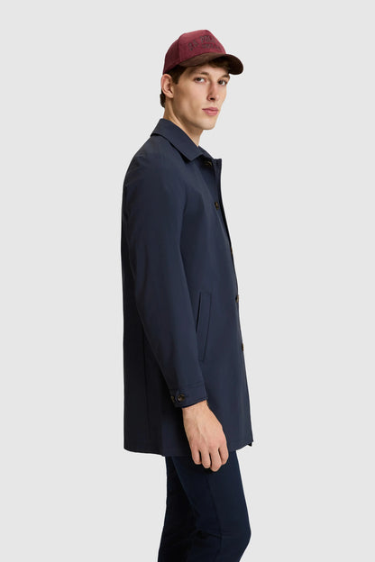 U.S. Polo Assn. Navy Men Navy Single Breasted Car Coat SKU: G081SZ0KS0 PU-14723_VR033 Image 03