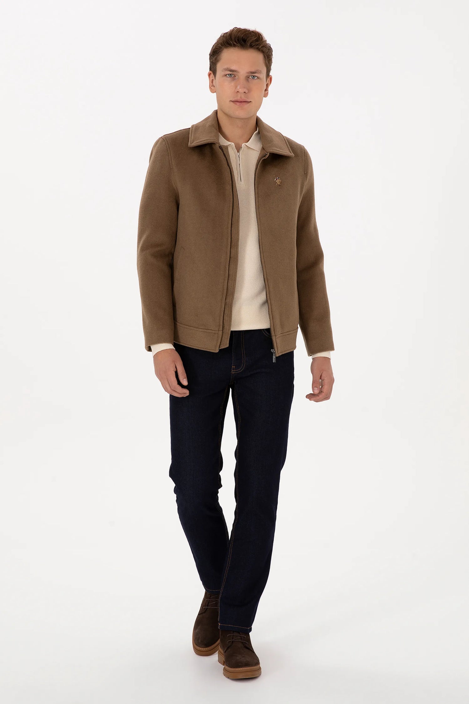 U.S. Polo Assn._Biscuit_Biscuit Suede Jacket_G081SZ0MS0 2249007_VR233_04