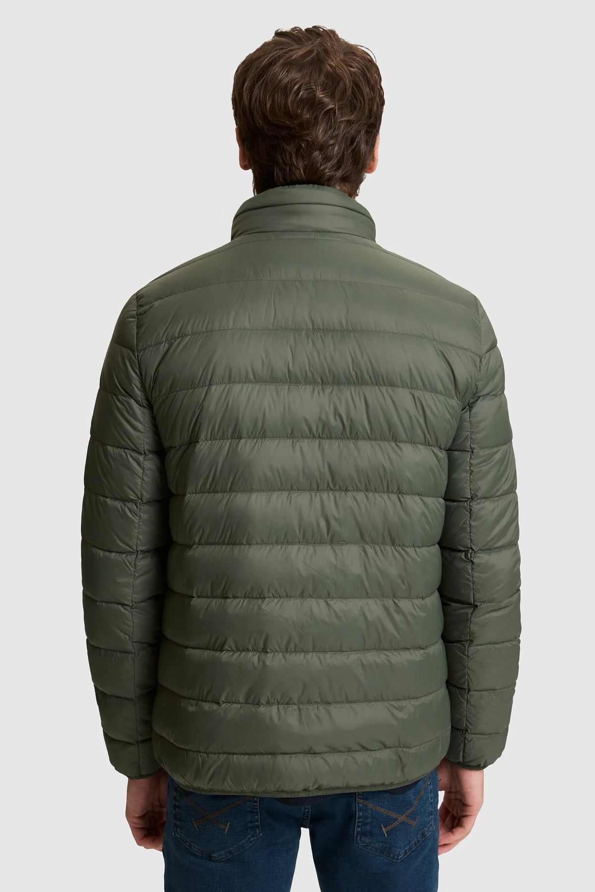 U.S. Polo Assn. Grass Green Men Grass Green Padded Down Puffer Jacket SKU: G081SZ0MS0 PU-13217_VR017 Image 05