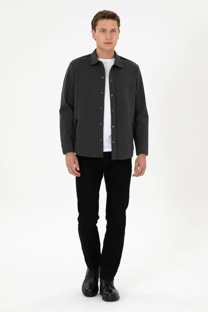 U.S. Polo Assn._Anthracite_Anthracite Knitting Shirt_G081SZ0OG0 2105533_VR006_04