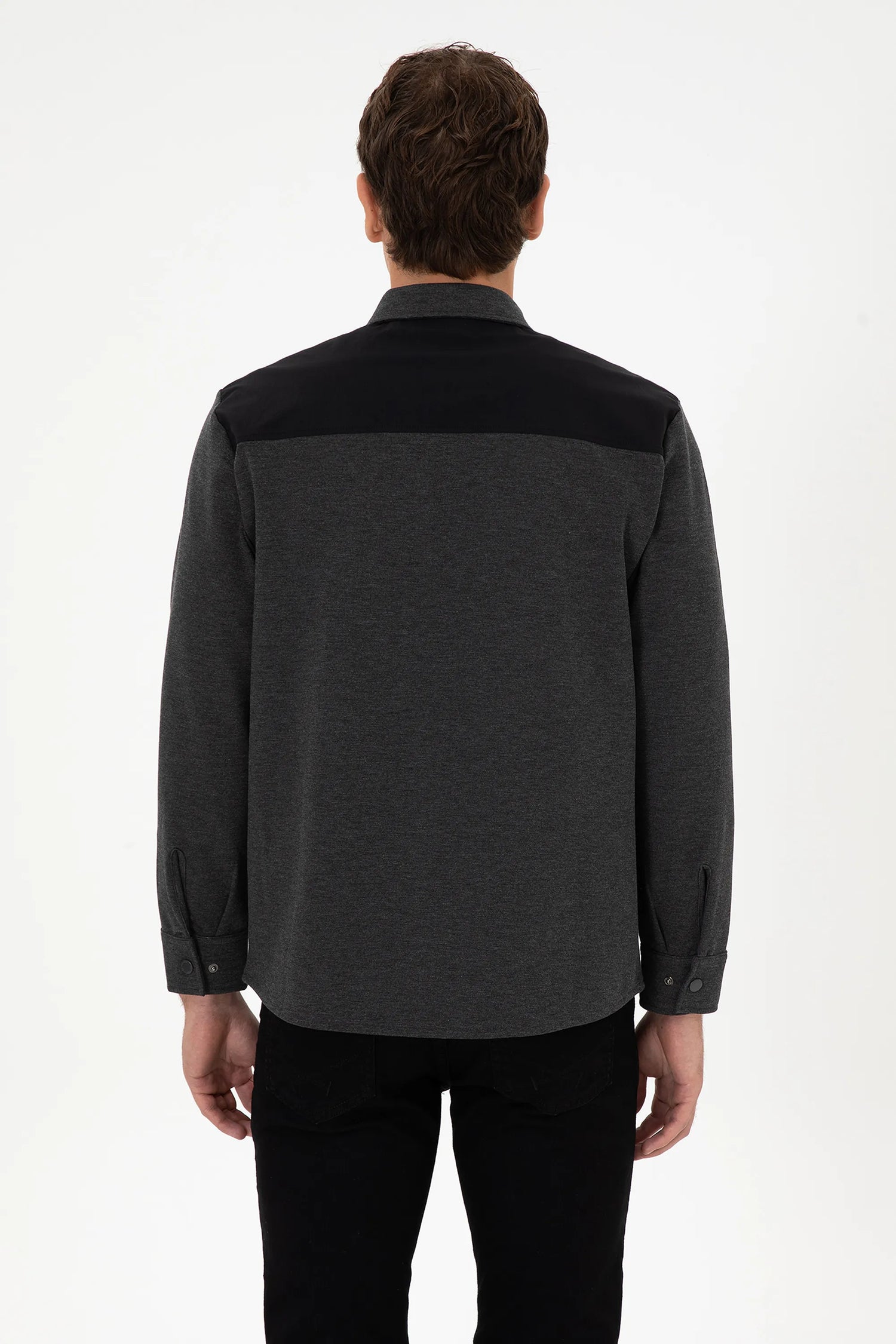 U.S. Polo Assn._Anthracite_Anthracite Knitting Shirt_G081SZ0OG0 2105533_VR006_05