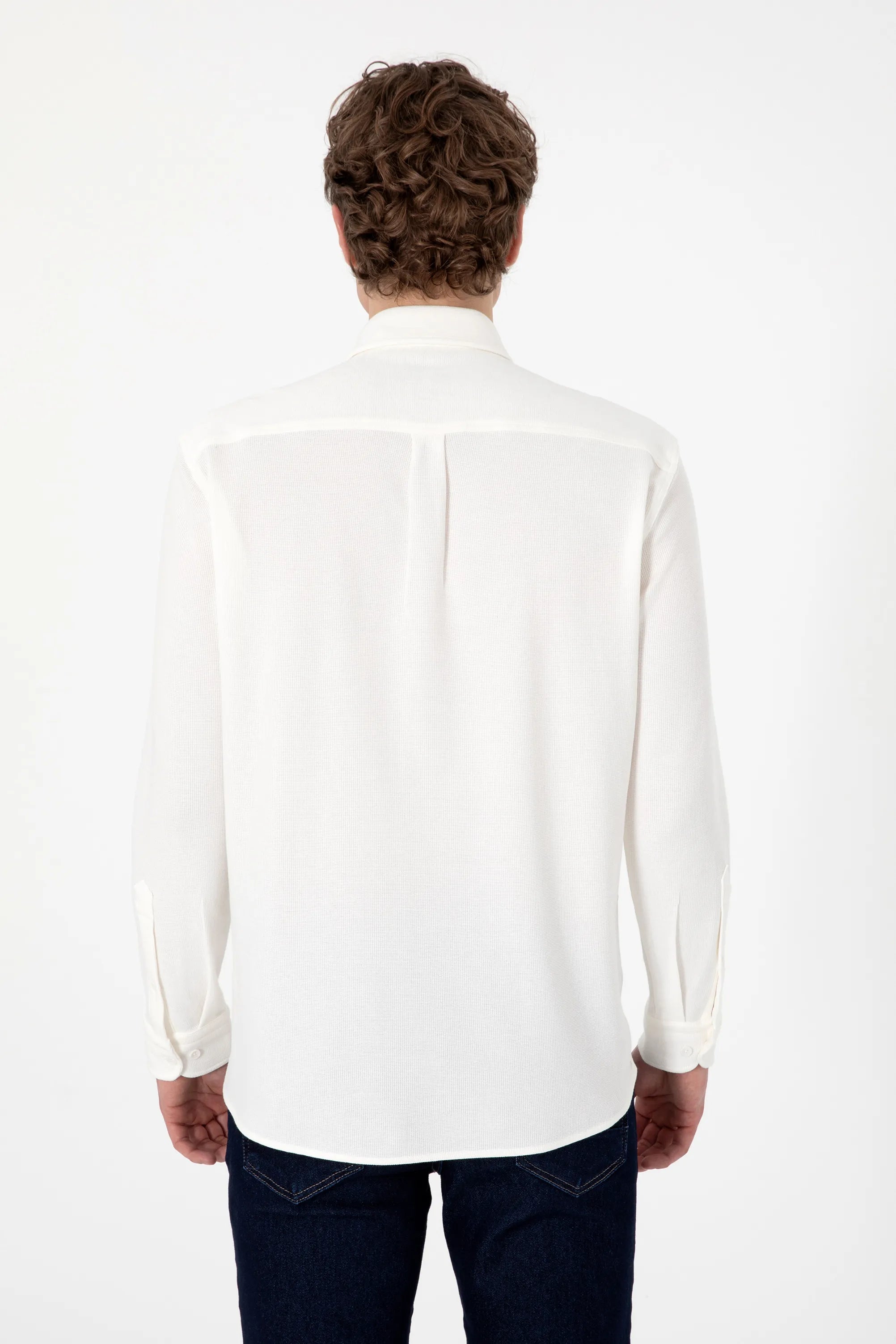 U.S. Polo Assn. White Men White Knitting Shirt SKU: G081SZ0OG0 2107809_VR013 Image 05