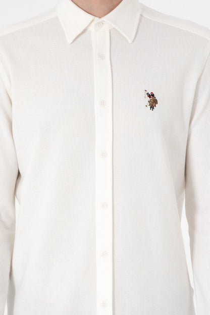 U.S. Polo Assn. White Men White Knitting Shirt SKU: G081SZ0OG0 2107809_VR013 Image 06