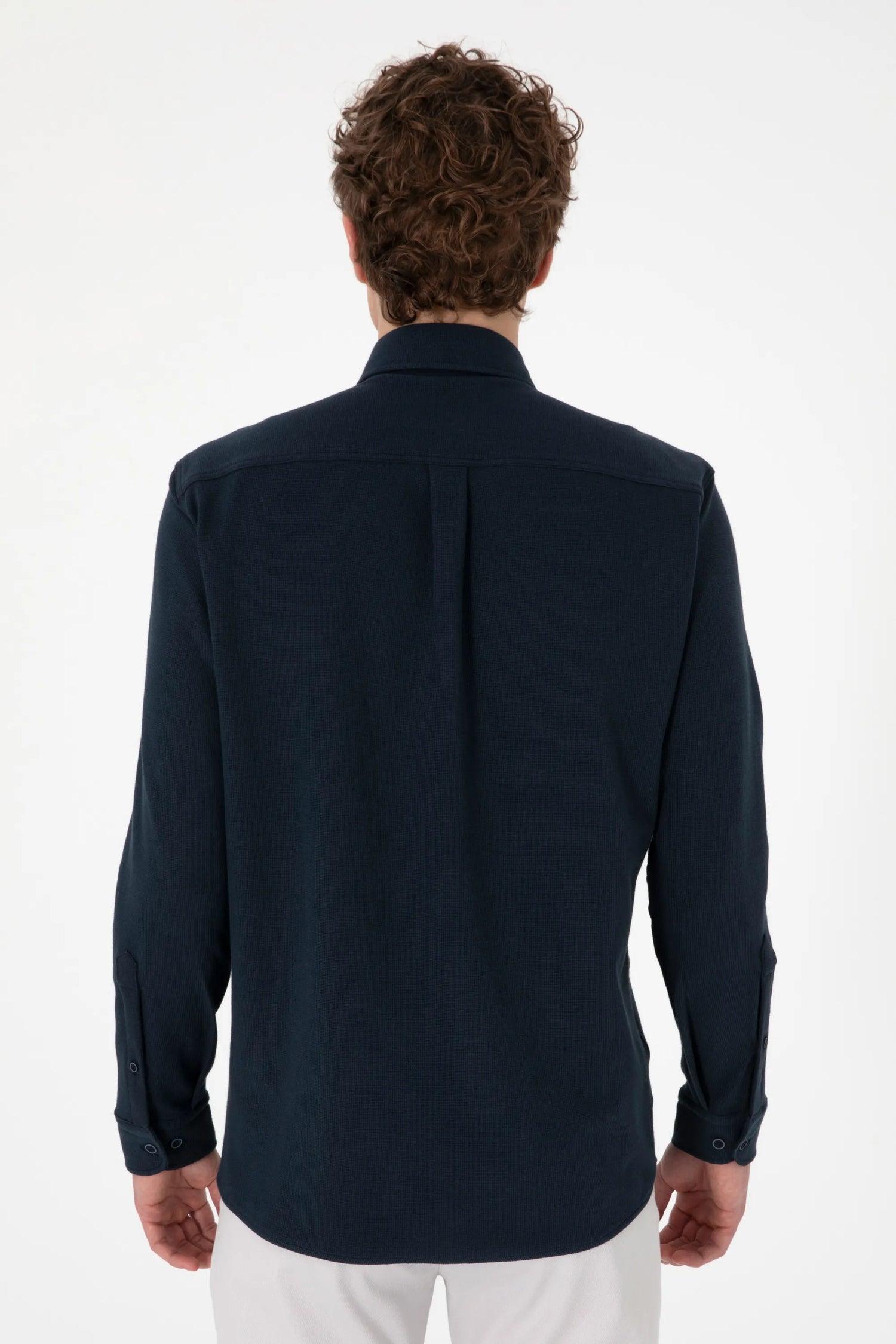 U.S. Polo Assn. Navy Men Navy Knitting Shirt SKU: G081SZ0OG0 2107809_VR033 Image 05