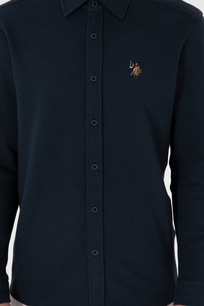 U.S. Polo Assn. Navy Men Navy Knitting Shirt SKU: G081SZ0OG0 2107809_VR033 Image 06