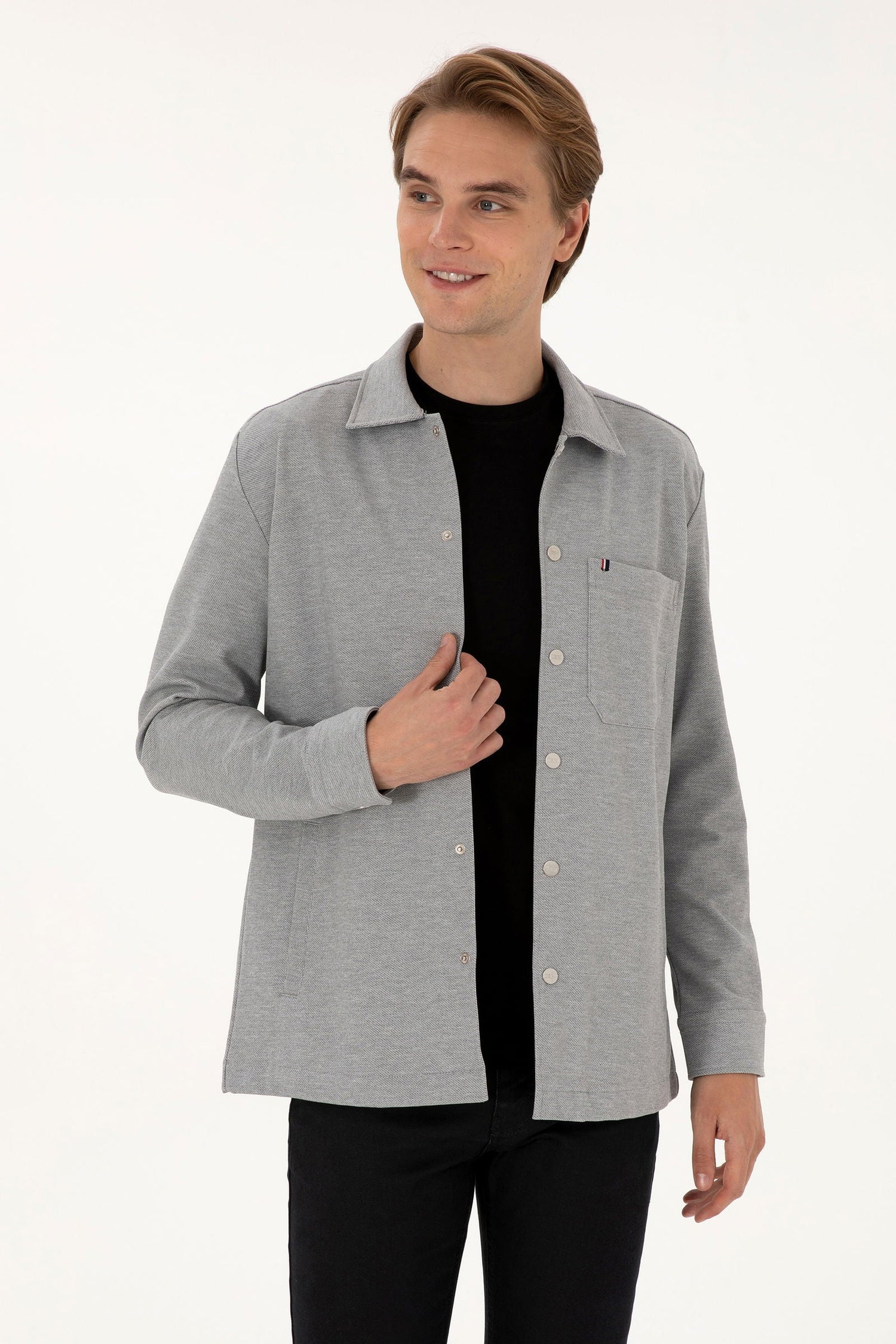 U.S. Polo Assn._Grey_Grey Knitting Shirt_G081SZ0OG0 2235913_VR024_01
