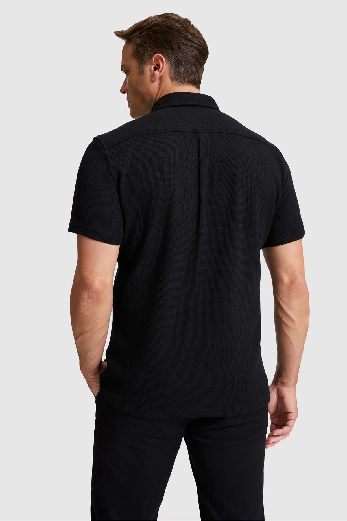 U.S. Polo Assn. Black Men Black Short Sleeve Jersey Shirt SKU: G081SZ0OG0 PU-10230_VR046 Image 06