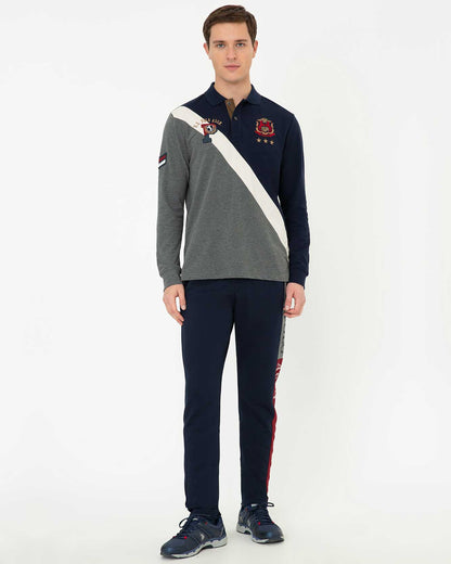 Dark Blue Knitting Trouser U.S. Polo Assn.