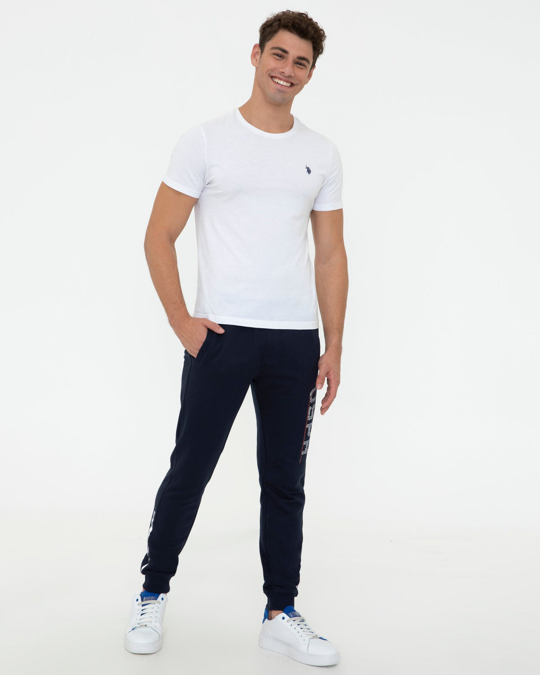 Dark Blue Knitting Trouser U.S. Polo Assn.