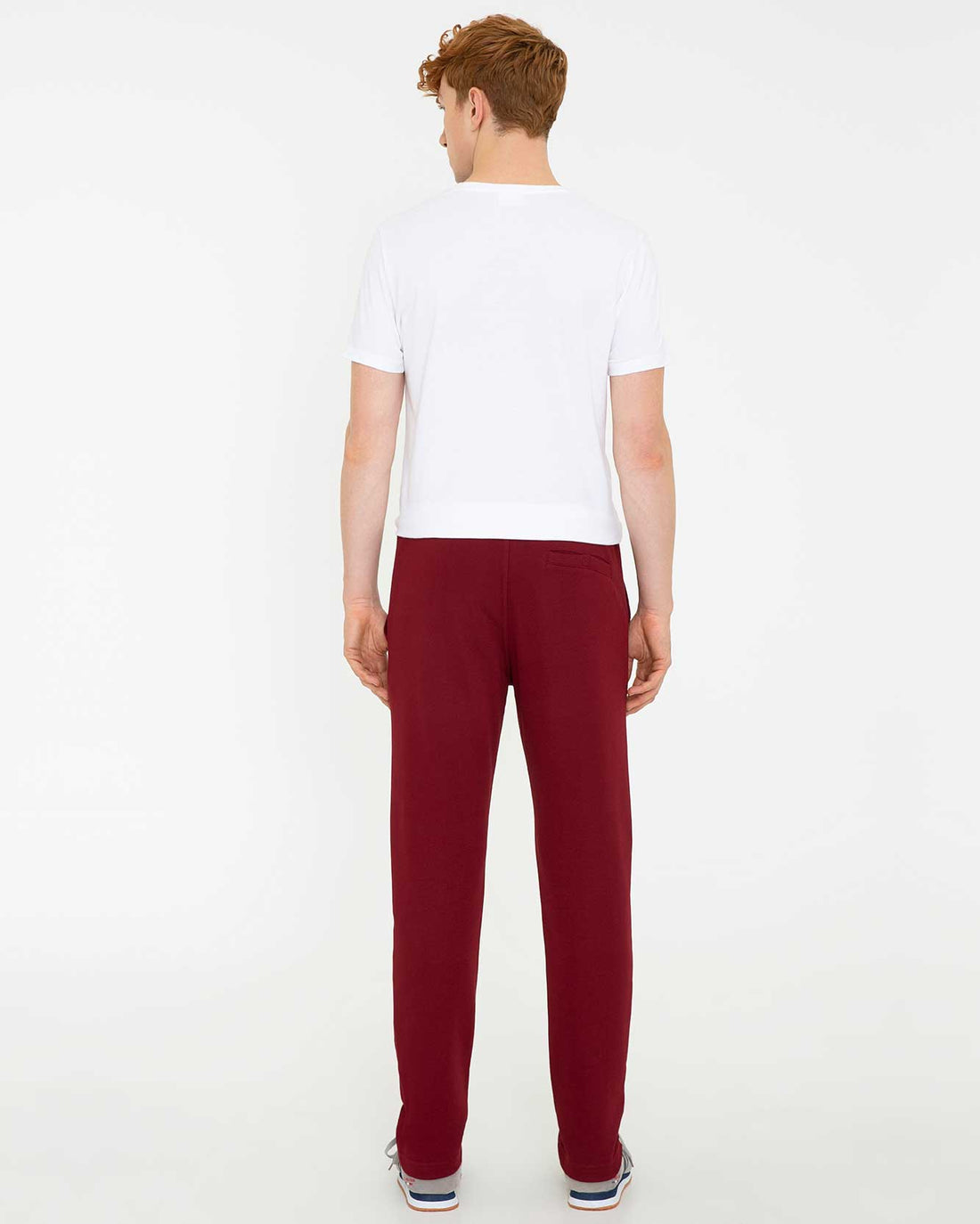Red Knitting Trouser U.S. Polo Assn.