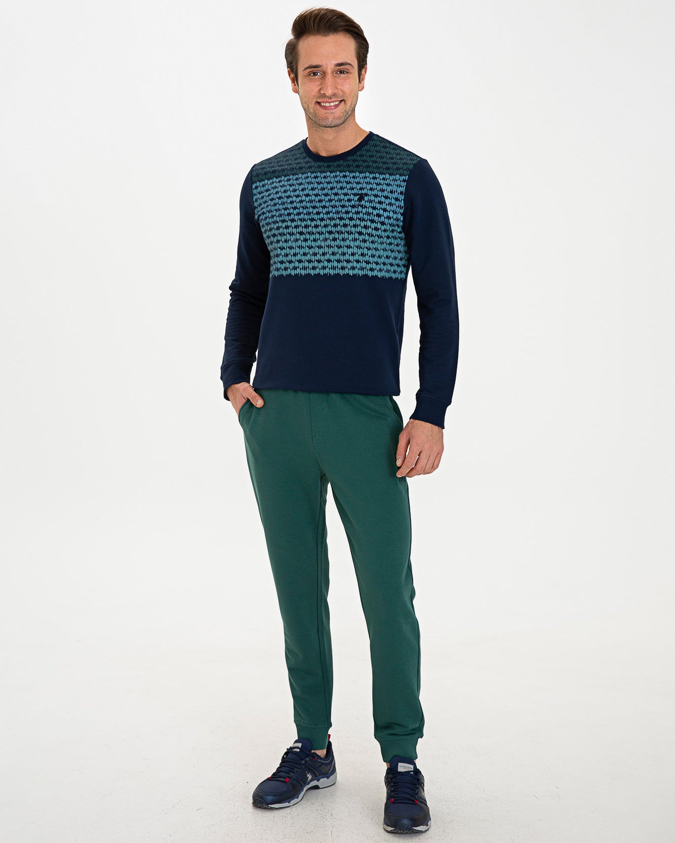Green Knitting Trouser U.S. Polo Assn.