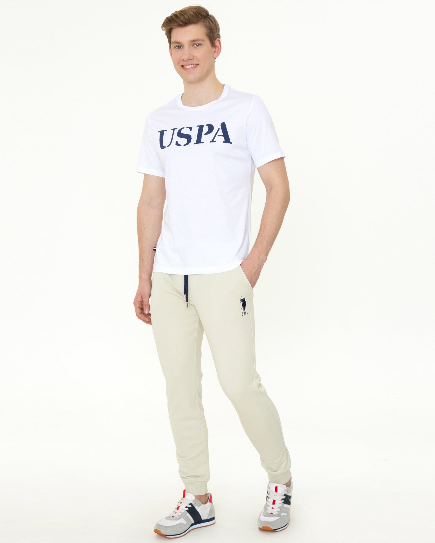 Beige Knitting Trouser U.S. Polo Assn.