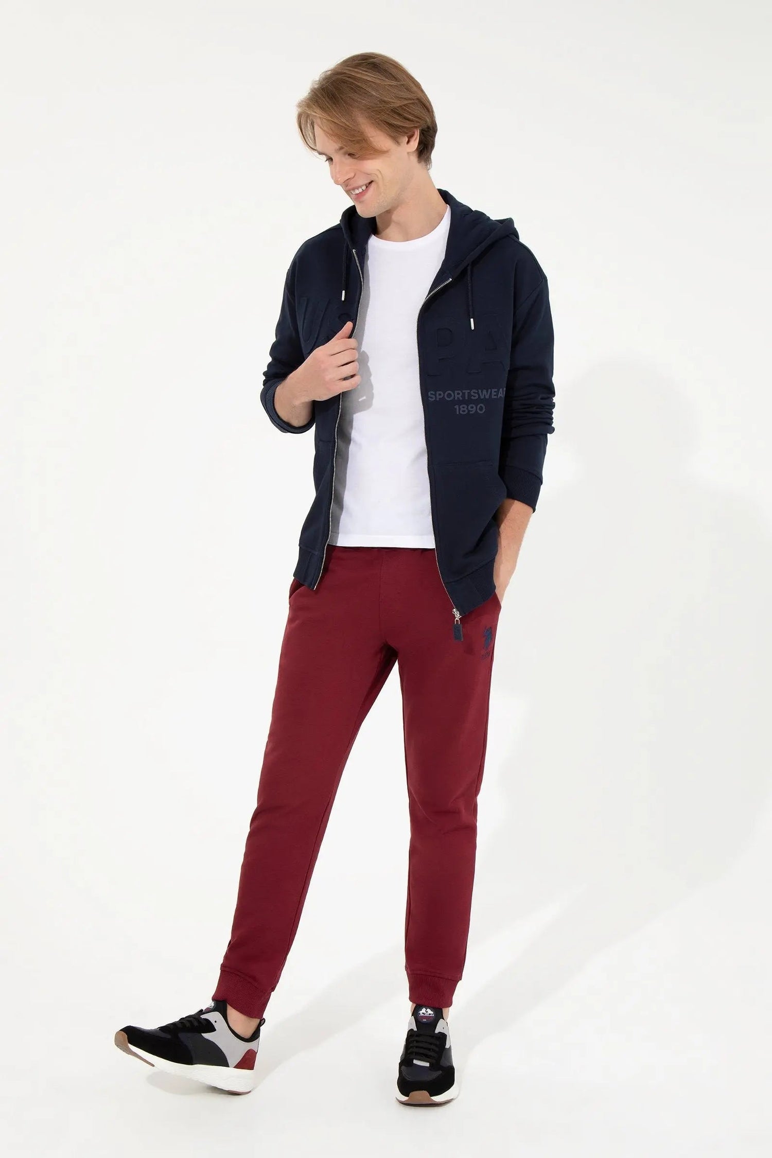 Red Knitting Trouser - BEVAVA