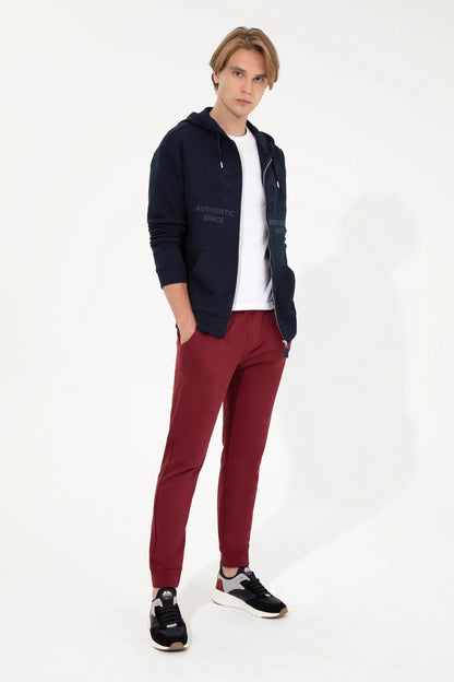 Red Knitting Trouser - BEVAVA