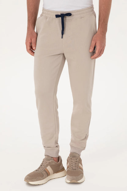 U.S. Polo Assn. Stone Men Stone Cuffed Jersey Sweatpants SKU: G081SZ0OP0 2225511_VR049 Image 02