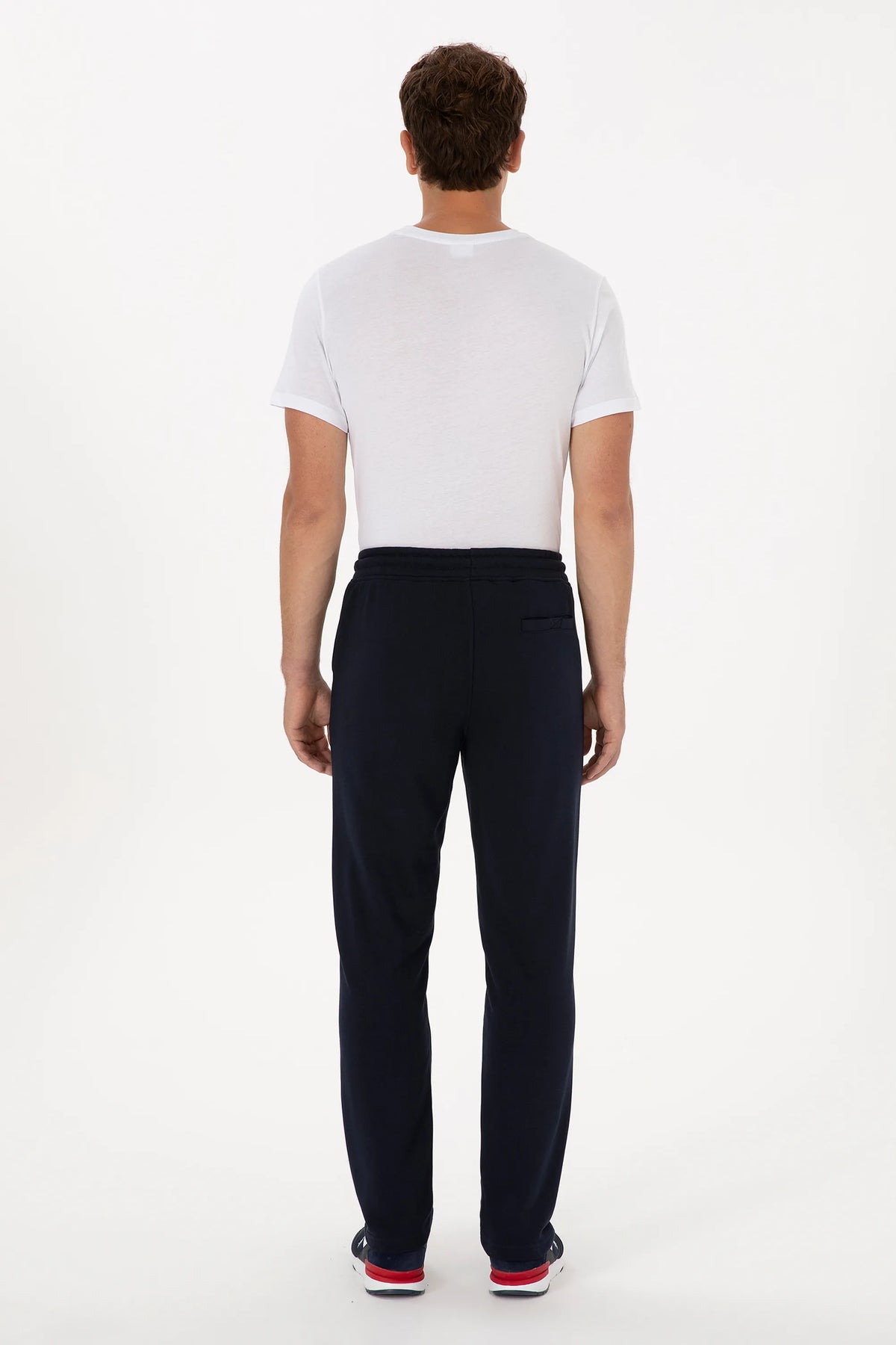 U.S. Polo Assn. Navy Men Navy Straight Leg Jersey Sweatpants SKU: G081SZ0OP0 2225561_VR033 Image 04