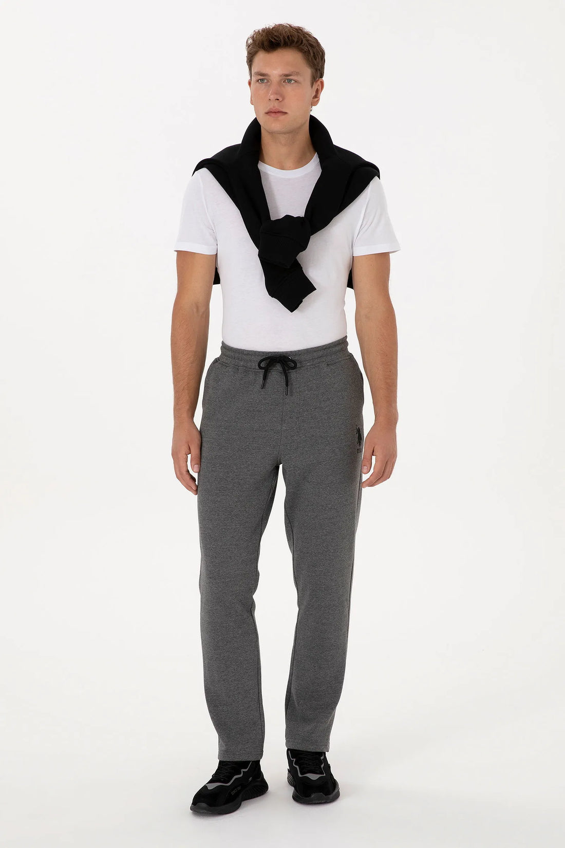 U.S. Polo Assn._Anthracite Mela_Anthracite Mela Trouser_G081SZ0OP0 2225561_VR081_01