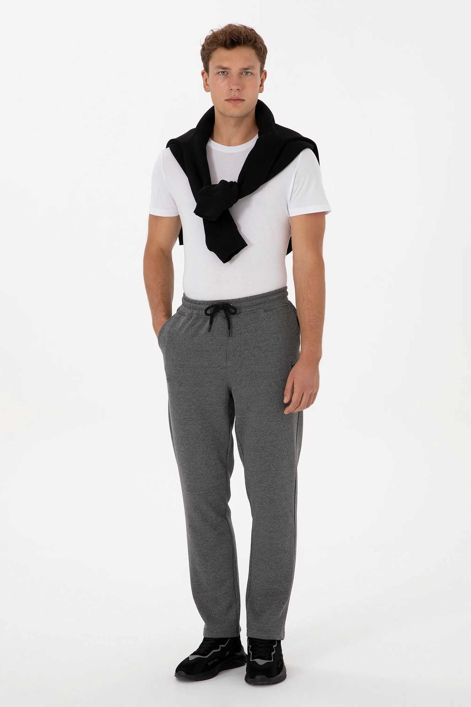 U.S. Polo Assn._Anthracite Mela_Anthracite Mela Trouser_G081SZ0OP0 2225561_VR081_03