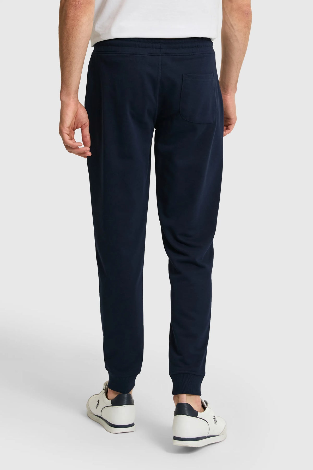 U.S. Polo Assn. Navy Men Navy Cuffed Drawstring Sweatpants SKU: G081SZ0OP0 PU-8760_VR033 Image 04