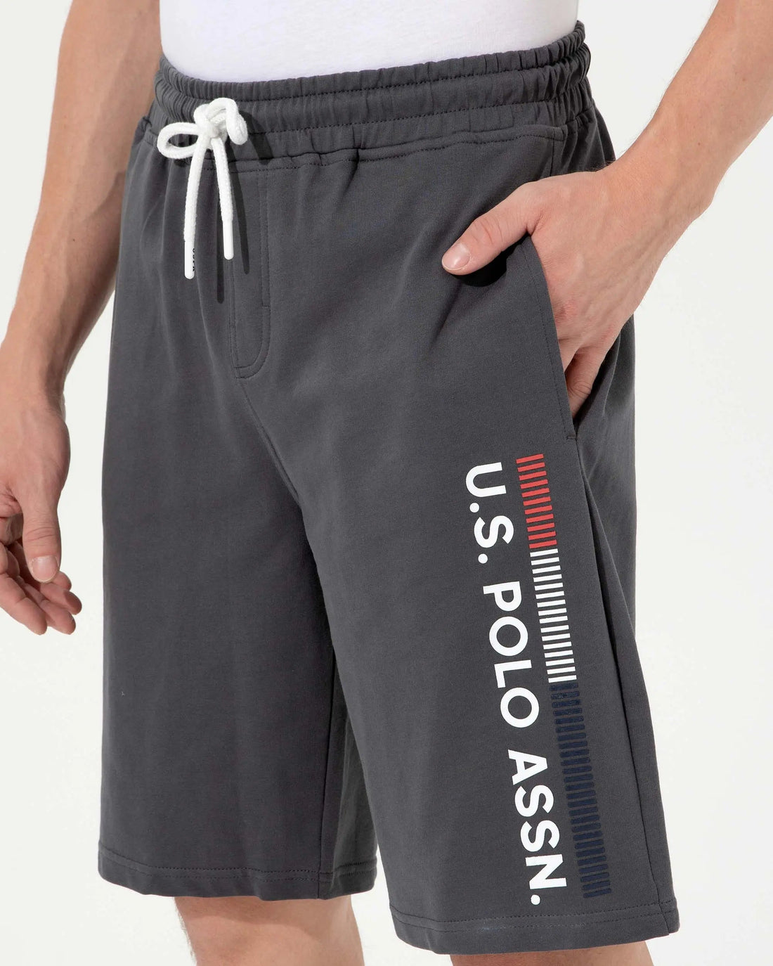 Dark Grey Knitted Shorts - BEVAVA