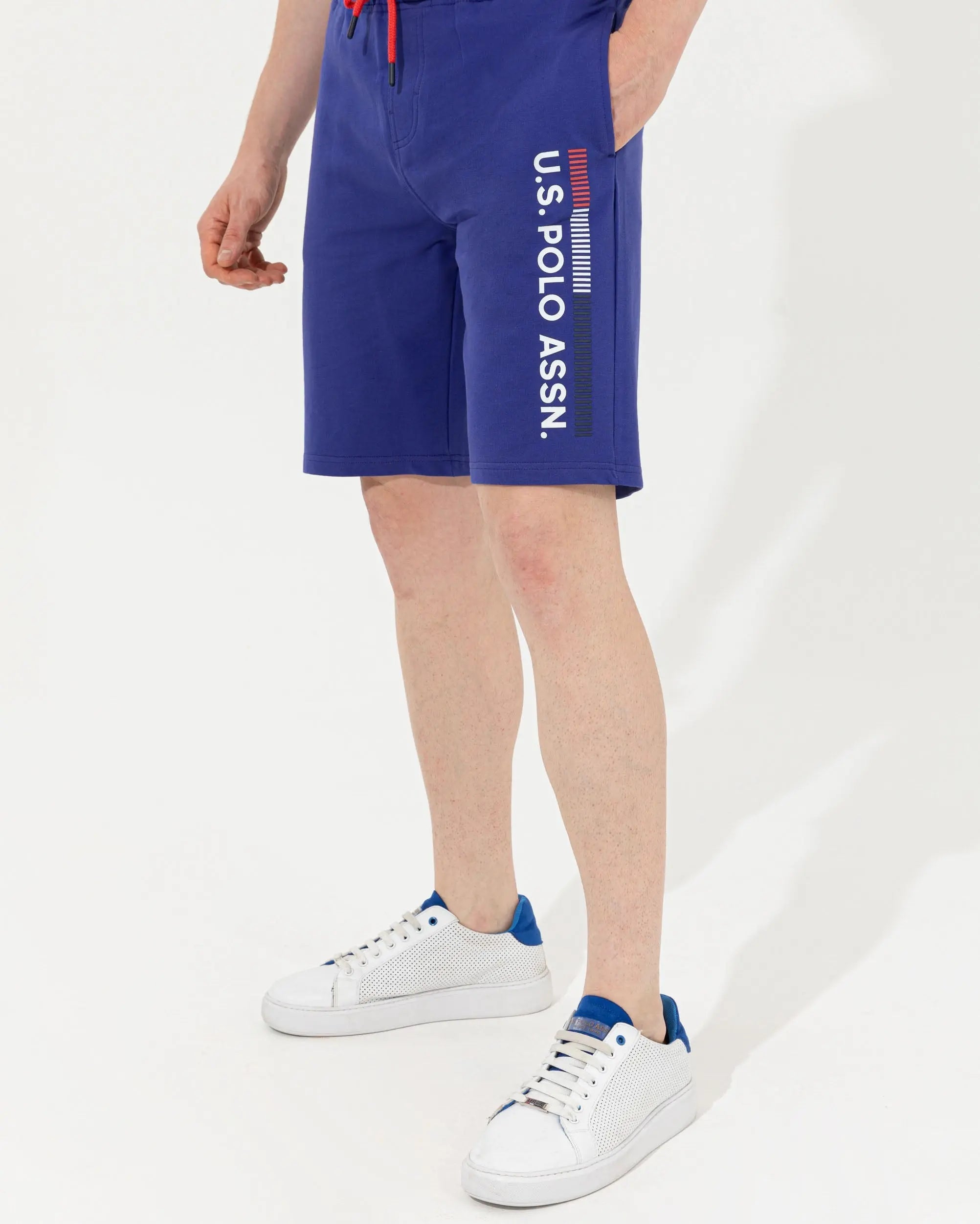 Blue Knitted Shorts - BEVAVA